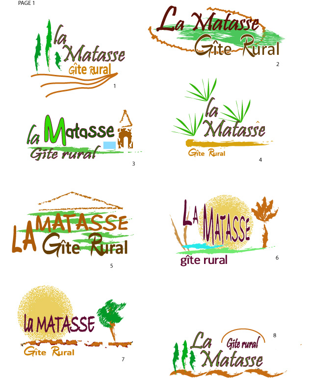 Planche de logos La Matasse
